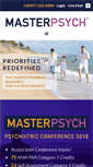 Mobile Screenshot of masterpsych.com